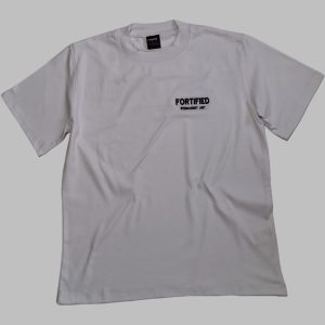 Classic White Tee Embroidered