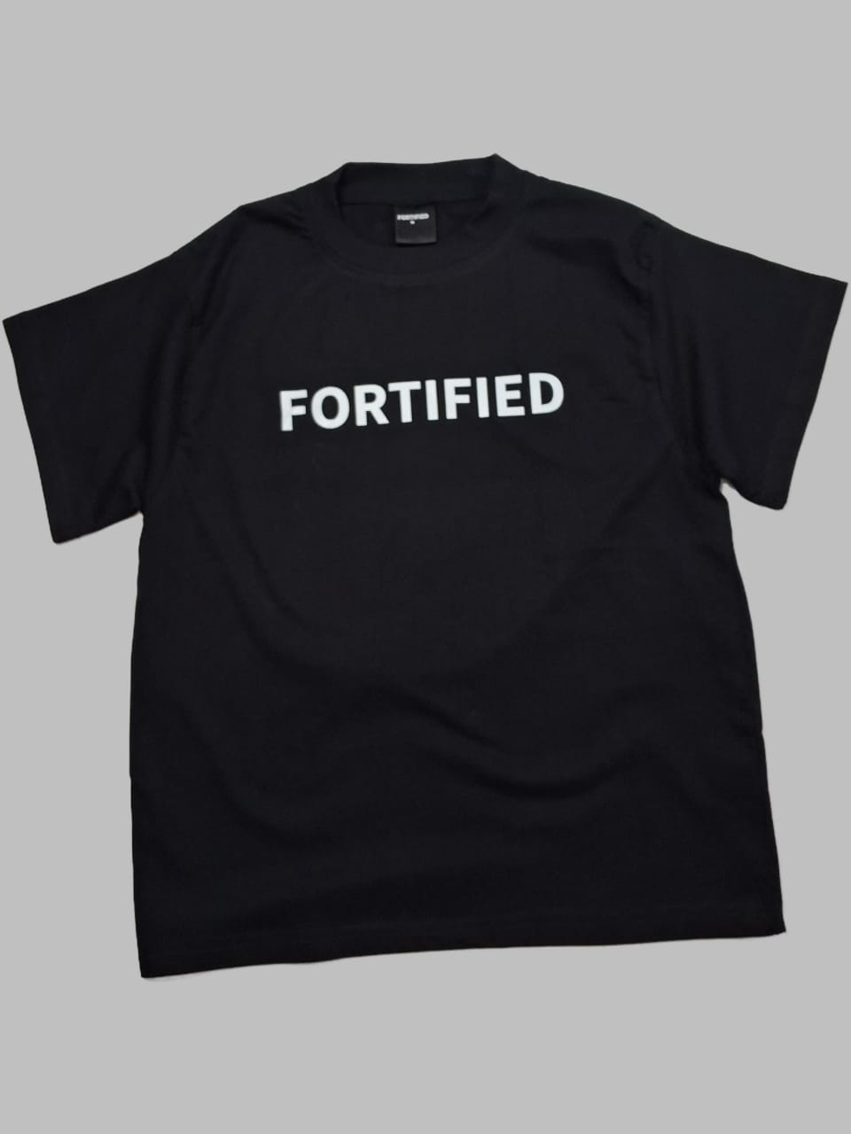 Classic Tee Jet Black Wide Front